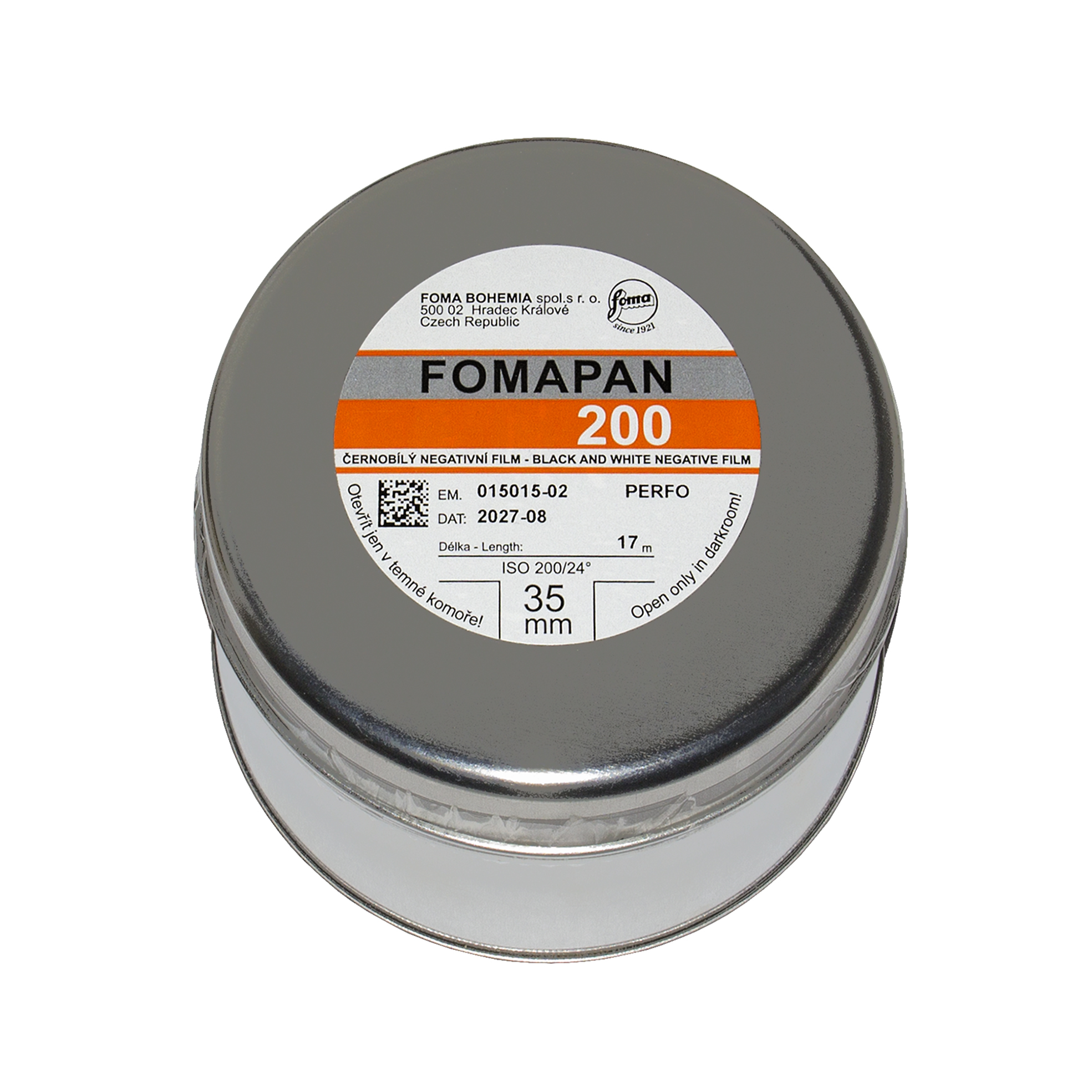 FOMAPAN 200 35 MM/50 BM - metráž