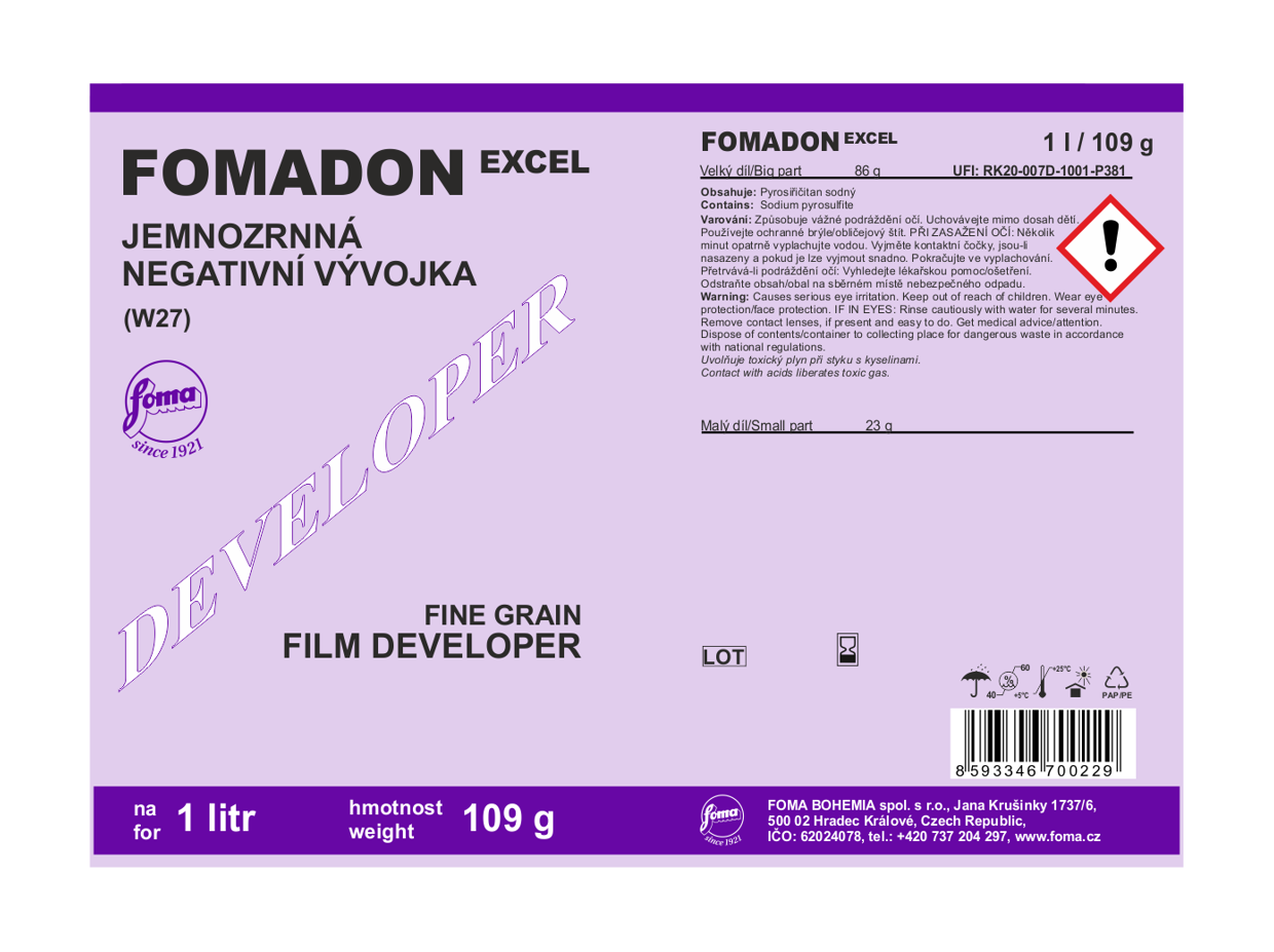 FOMADON EXCEL 1 litr