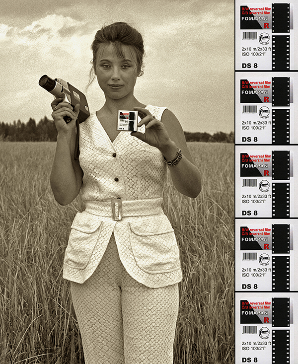 Photography Black And White Reversal Processing Fomapan R 100 Foma