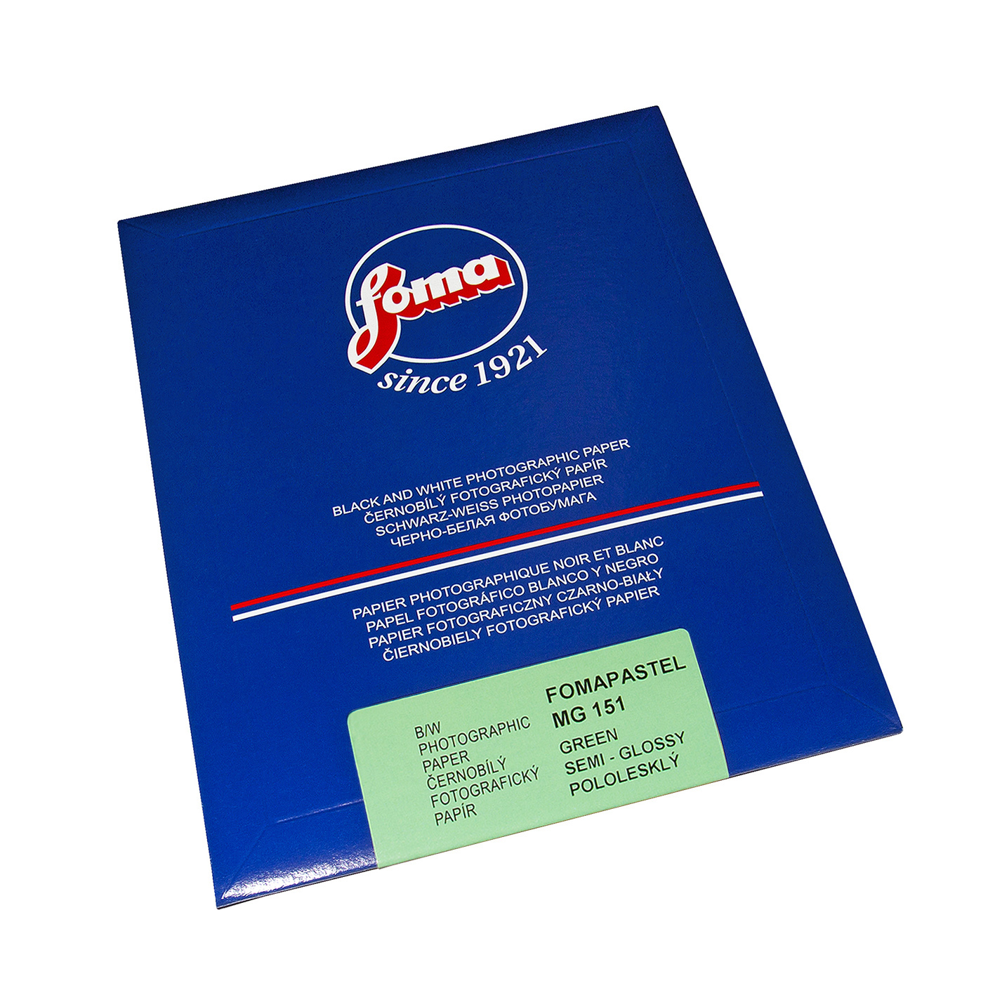 FOMAPASTEL MG 151 green 20,3x25,4 CM (8x10 INCH)/10 SH.