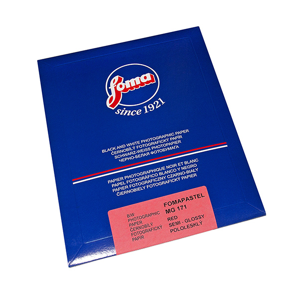 FOMAPASTEL MG 171 red 12,7x17,8 CM (5x7 INCH)/25 SH.
