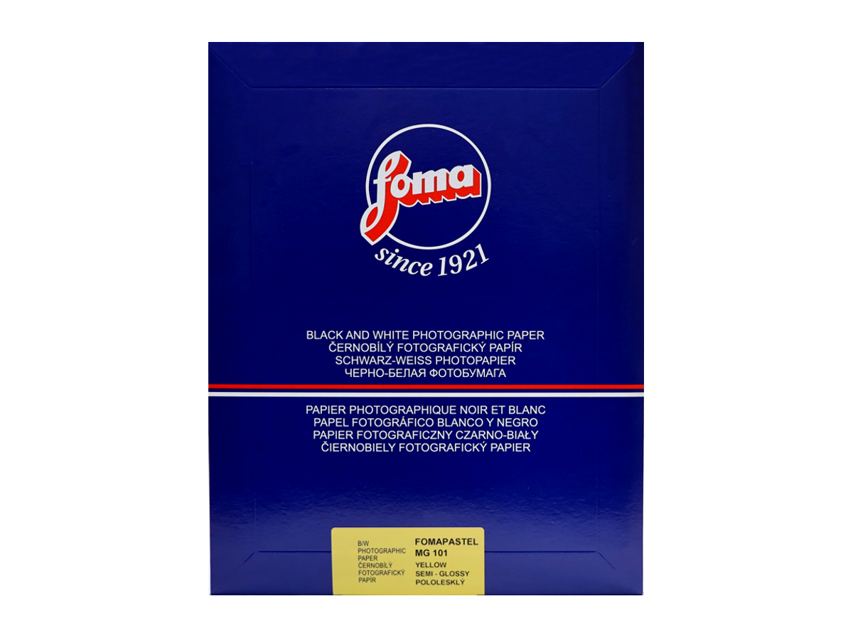 FOMAPASTEL MG 101 yellow 30,5x40,6 CM (12x16 INCH)/10 SH.