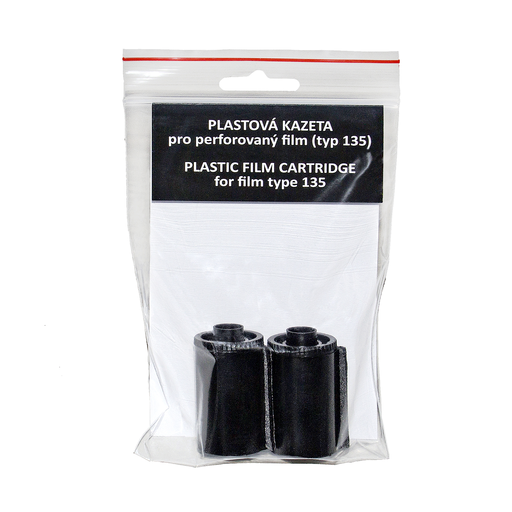 Plastová kazeta pro perforovaný film (typ 135) - 2 ks