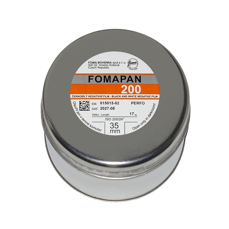 FOMAPAN 200 35 MM/50 BM - metráž