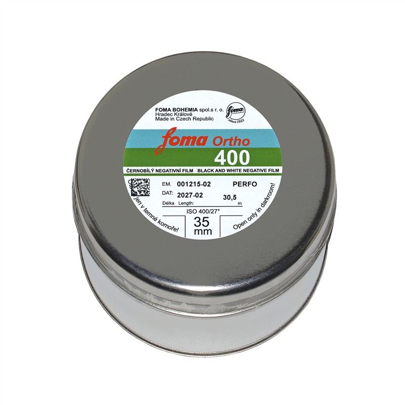 FOMA ORTHO 400 35 MM/30,5 BM - metráž