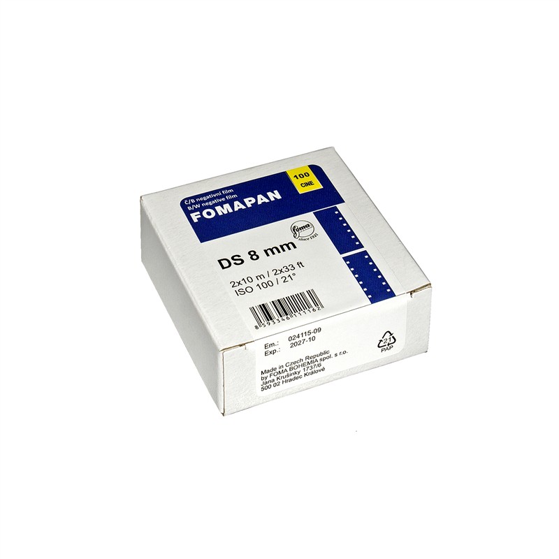 FOMAPAN 100 Cine DS8 /10 BM