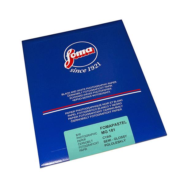 FOMAPASTEL MG 181 cyan 20,3x25,4 CM (8x10 INCH)/10 SH.