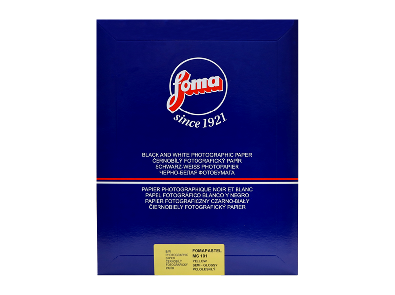 FOMAPASTEL MG 101 yellow 20,3x25,4 CM (8x10 INCH)/10 SH.