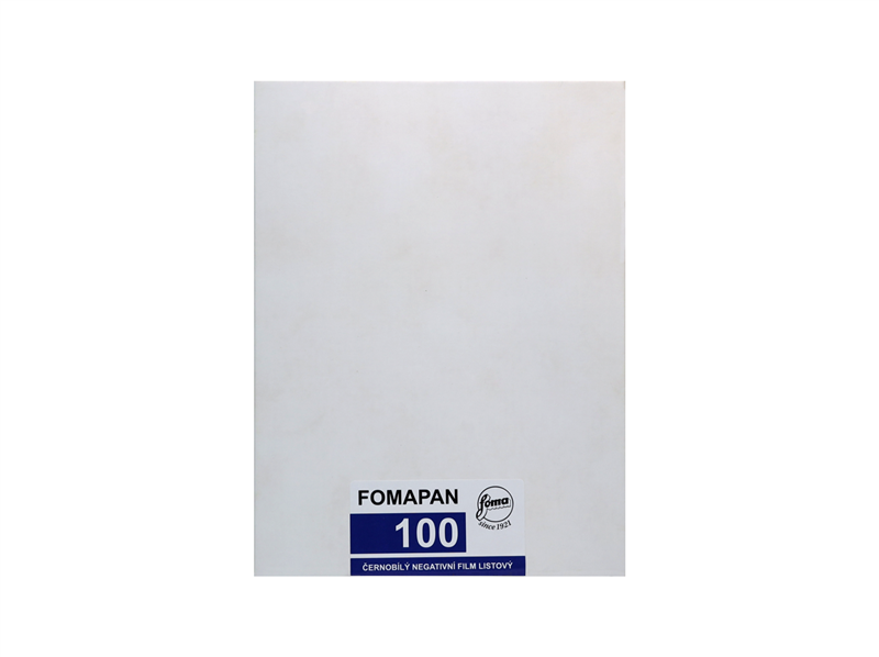 FOMAPAN 100 4x5 INCH(10,2x12,7 CM)/25 KS