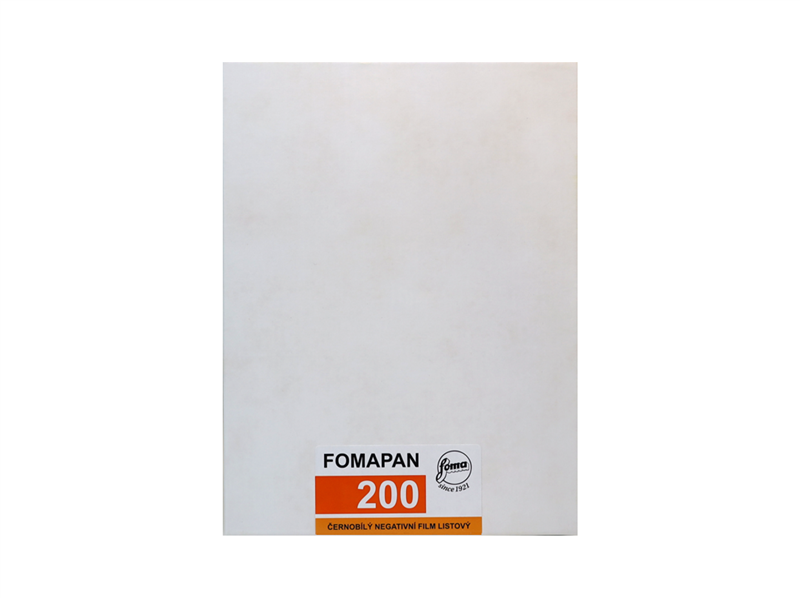 FOMAPAN 200 4x5 INCH(10,2x12,7 CM)/50 KS